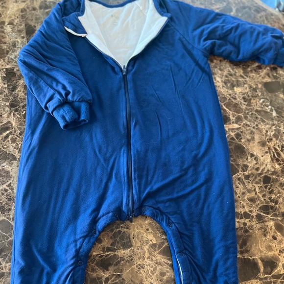 Kyte BABY Other - Kyte Baby Bamboo Sleep Sack L 1.0 TOG Blue White Toddler 2T Soft Luxury